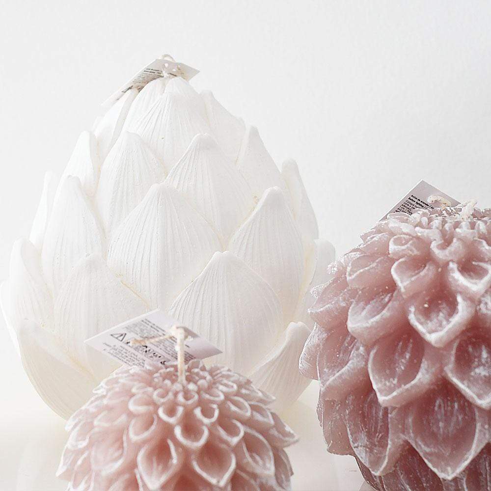 Alcachofras I Pink Scented Candle - 4.7''