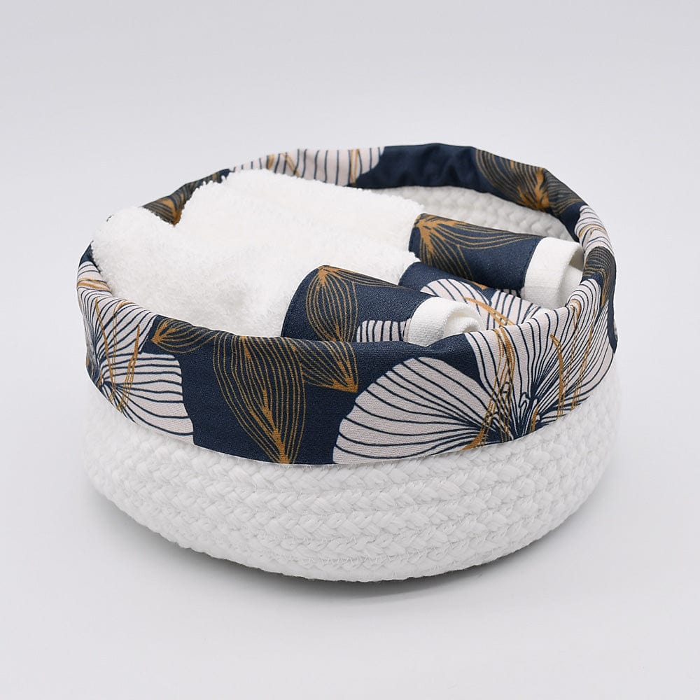 Alina I Bathroom Cotton Basket