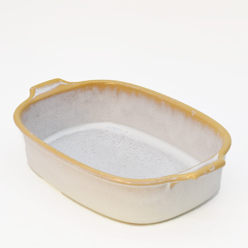 Amazonia I Stoneware Baking Dish 11.8'' - White
