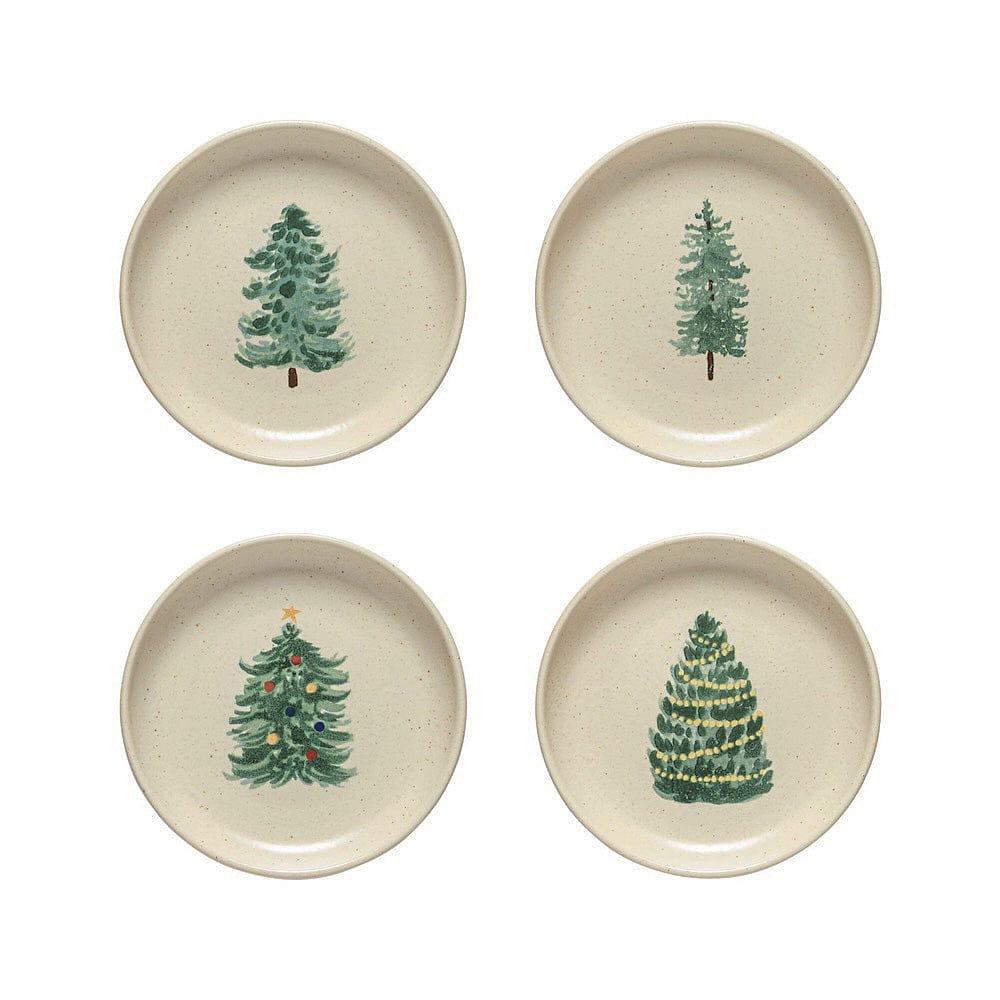 Assiettes en grés "Éléments" 16cm - Lot de 4