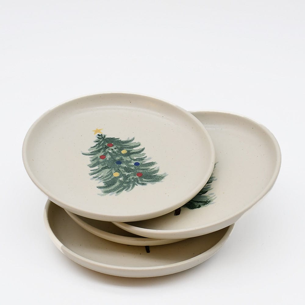 Assiettes en grés "Éléments" 16cm - Lot de 4