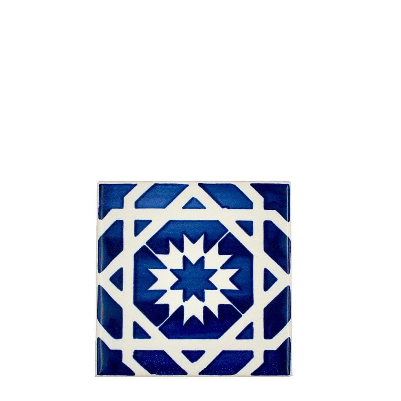 Azulejo Style Coaster 4.3''