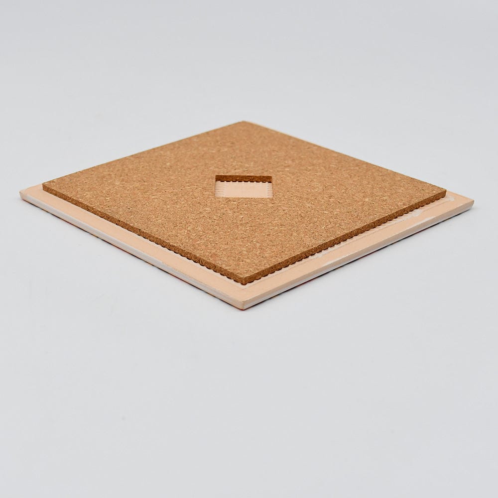 Azulejos I Ceramic and Cork Trivet - 5.9"