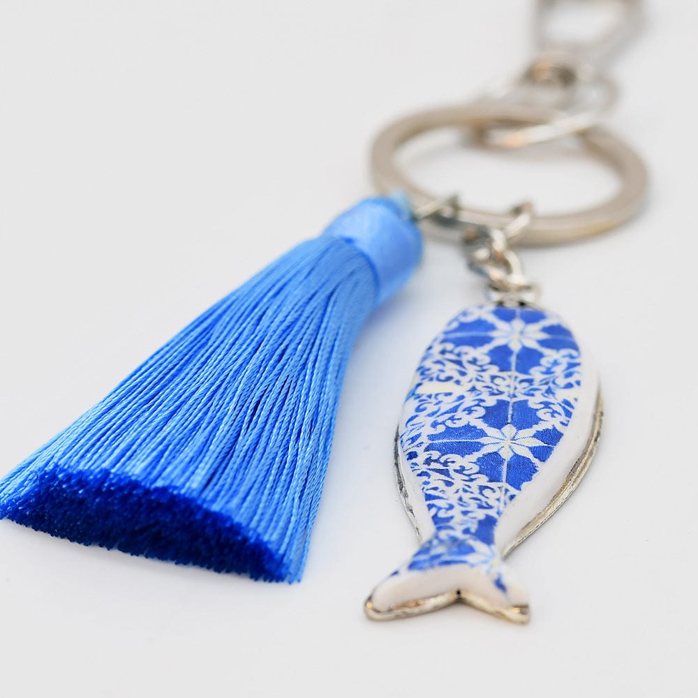 Azulejos I Key Ring