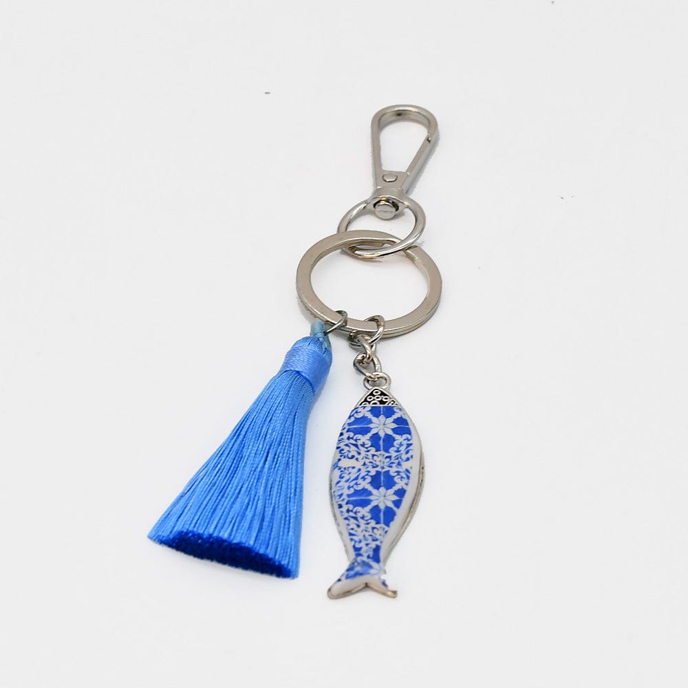 Azulejos I Key Ring