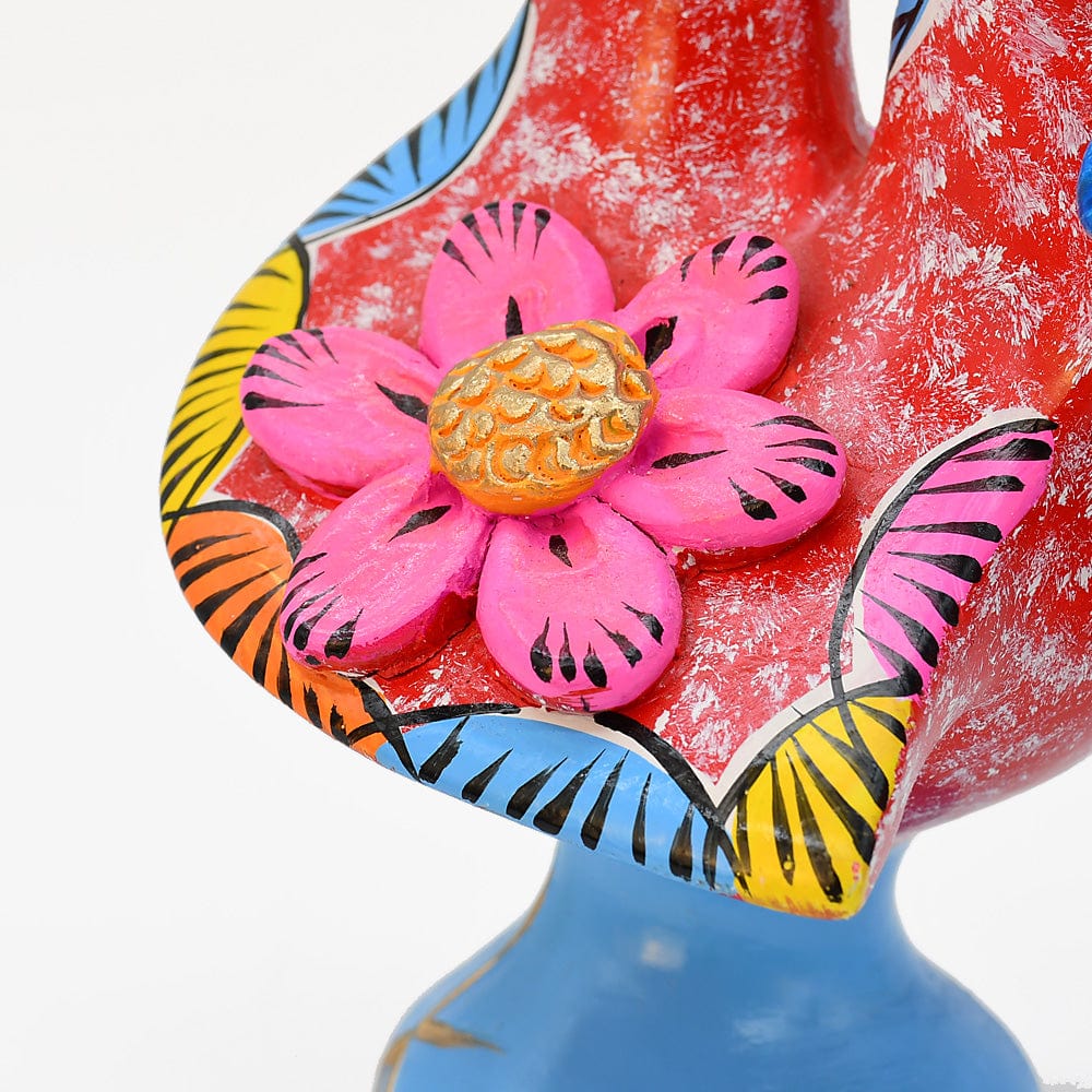 Barcelos Rooster by Prazeres Côta 12''- Red