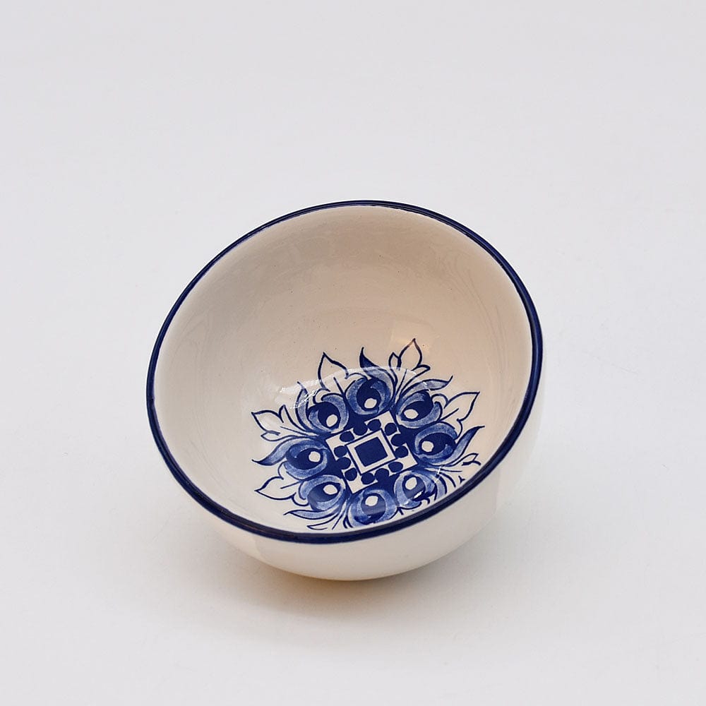 Brasão I Ceramic Bowl 3.1'' - Blue