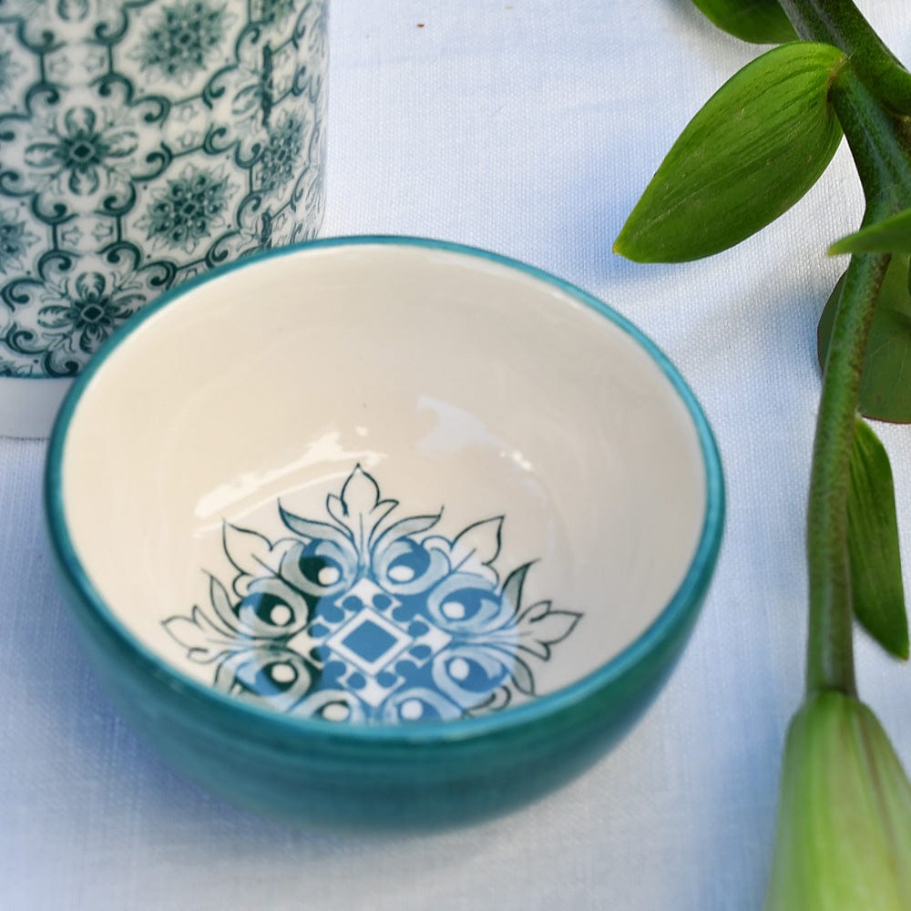 Brasão I Ceramic Bowl 3.1'' - Green