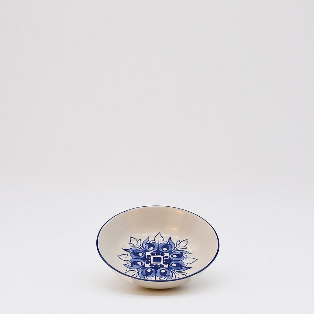 Brasão I Ceramic Snack Bowl 5.1'' - Blue