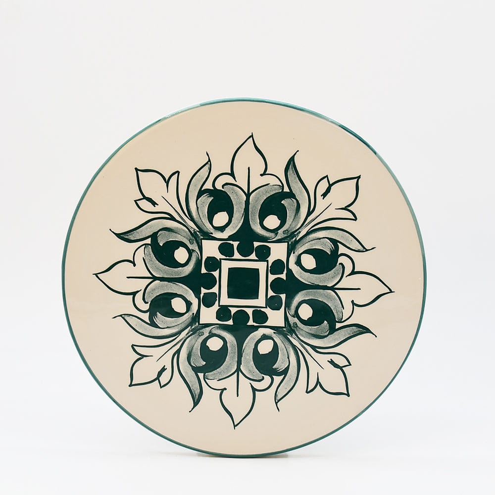 Brasão I Ceramic Tray - Green
