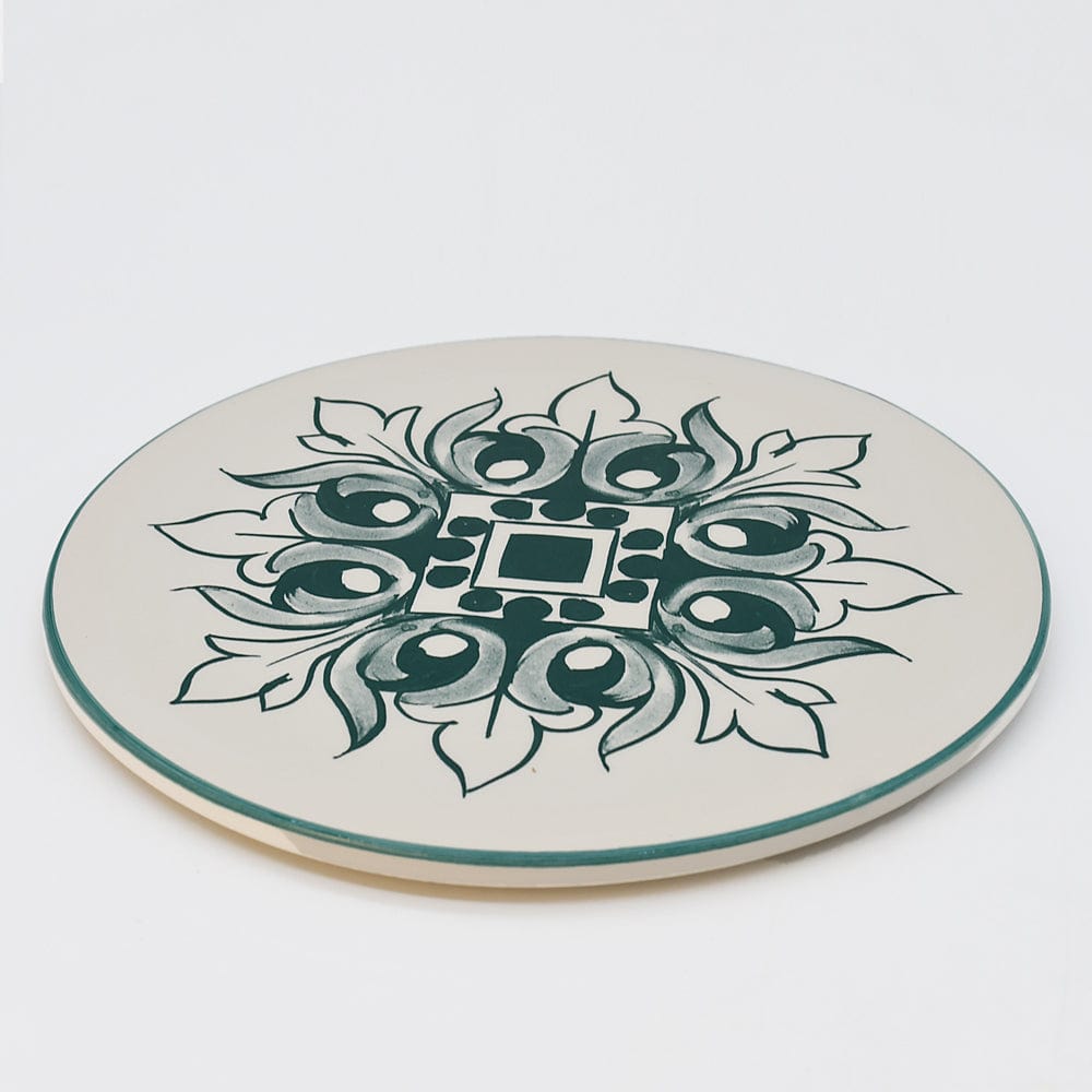 Brasão I Ceramic Tray - Green