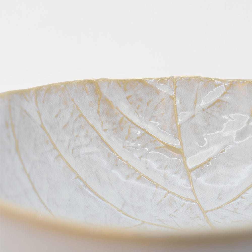 Cabbage-shaped Fine Stoneware Salad Bowl