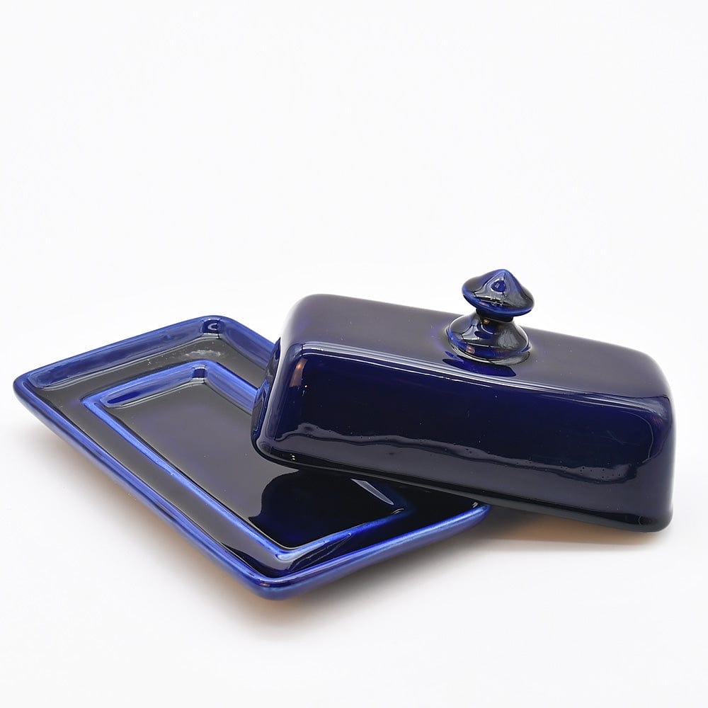 Ceramic Butter Dish - Blue