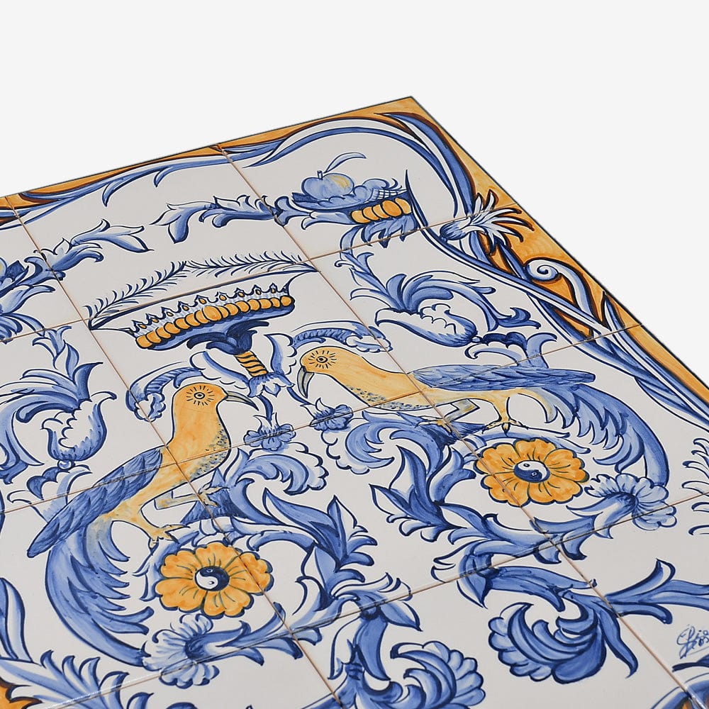 Ceramic tile Mural of 12 Azulejos - 24x18''