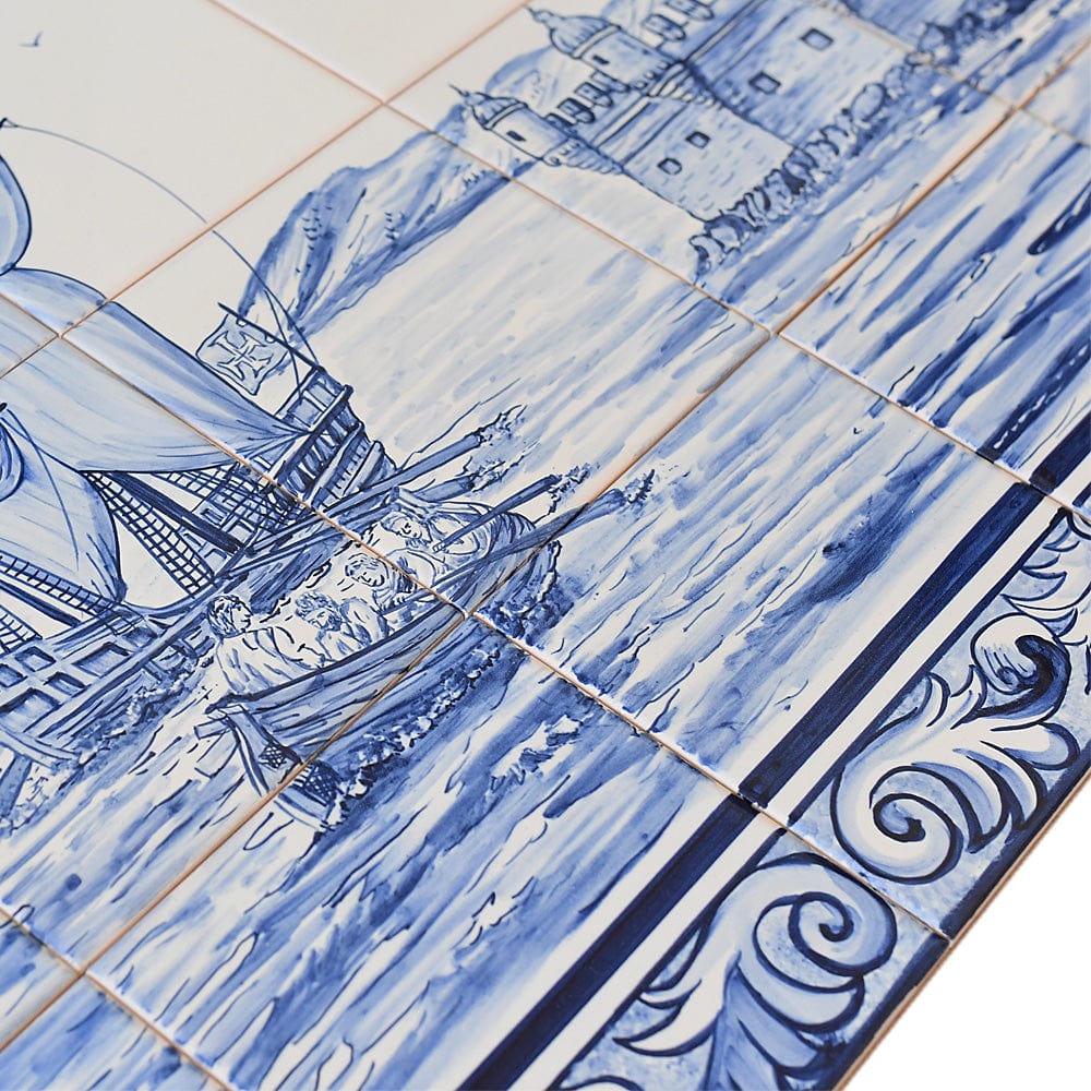 Ceramic tile Mural of 24 Azulejos - 35x24''