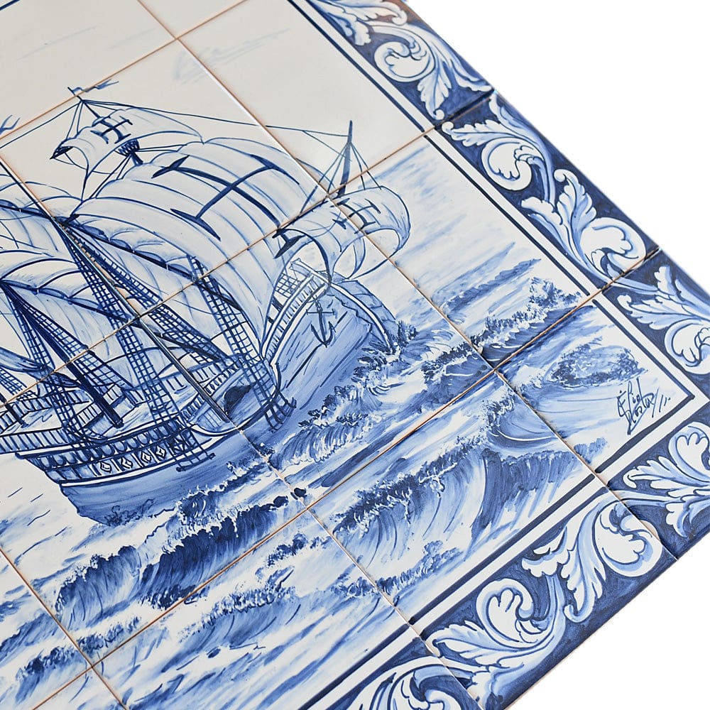 Ceramic tile Mural of 24 Azulejos - 35x24''