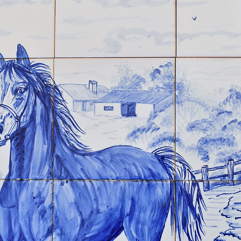 Ceramic tile Mural of 24 Azulejos - 35x24''