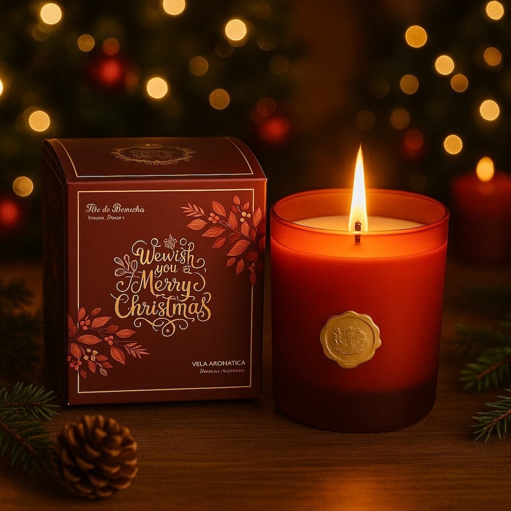Christmas Vanilla Scented Candle