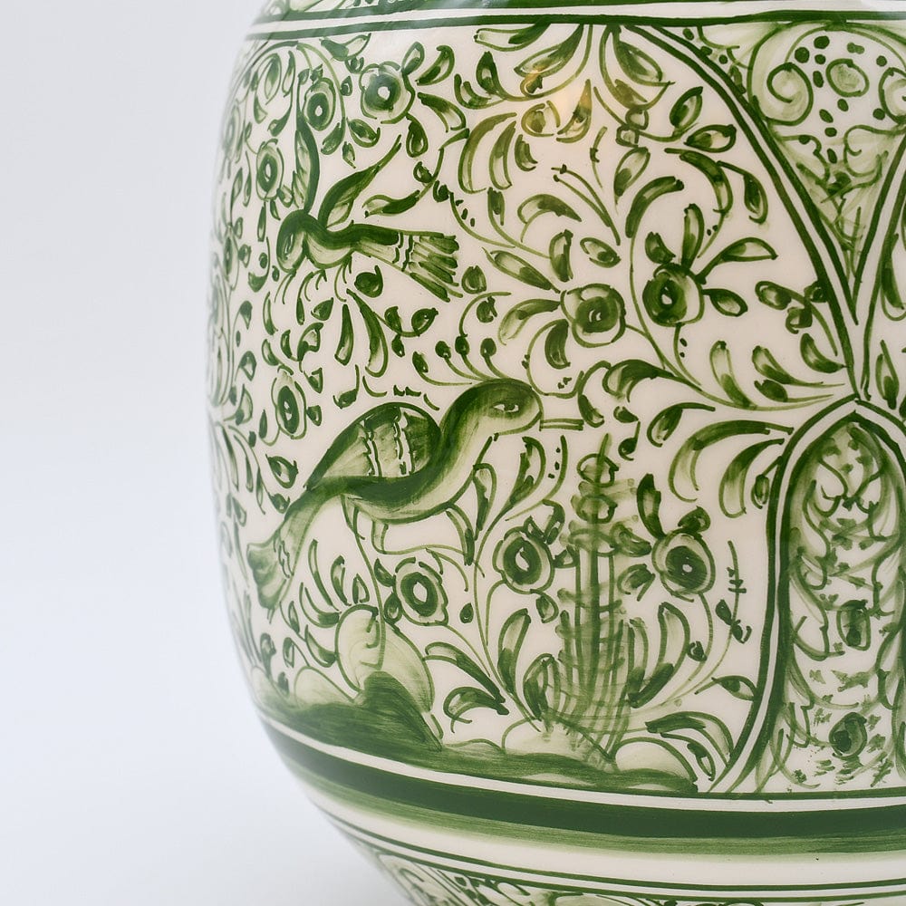 Coimbra Ceramics – Hand-Painted Amphora Vase