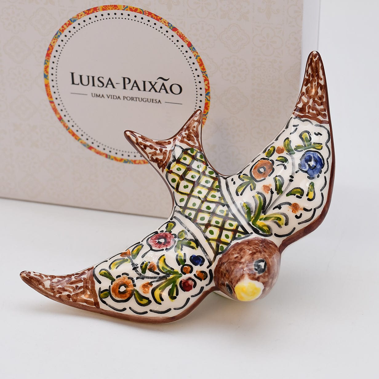 Coimbra I Ceramic Swallow Gift Set - Multicolor