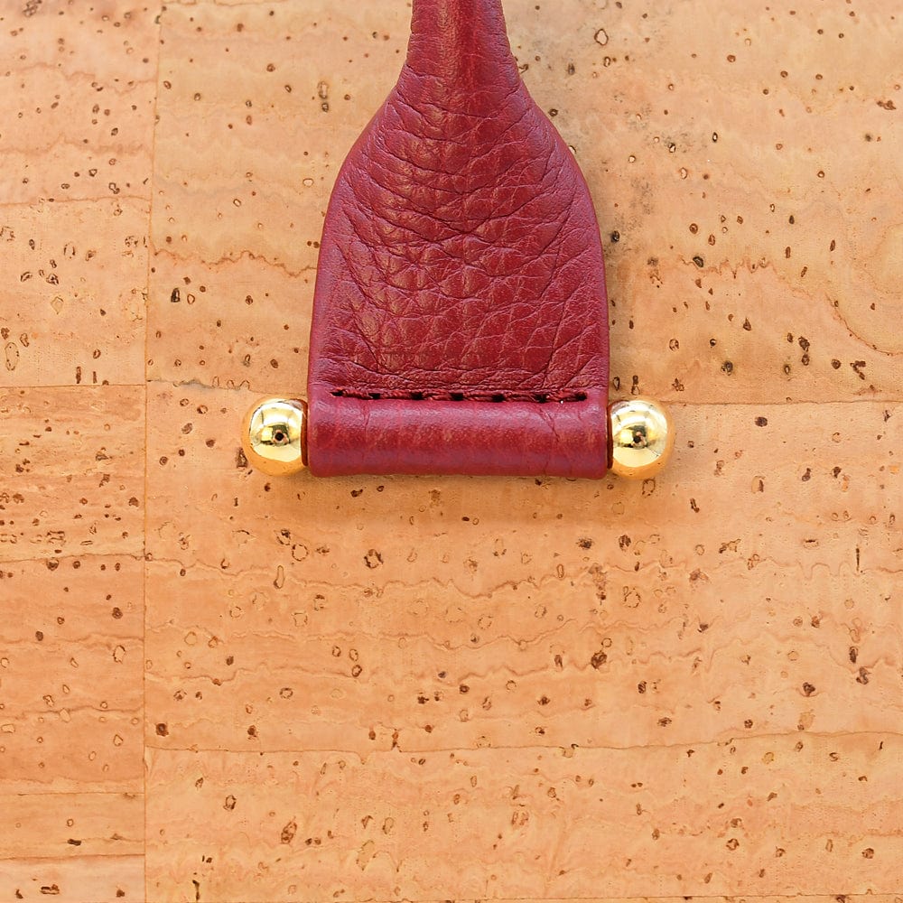 Convertible Cork Handbag - Blue