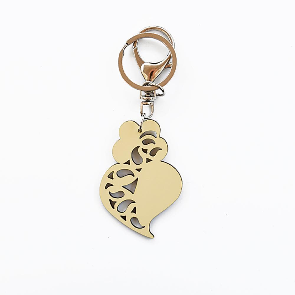 Coração de Viana I Key Ring - 11 colors Beige