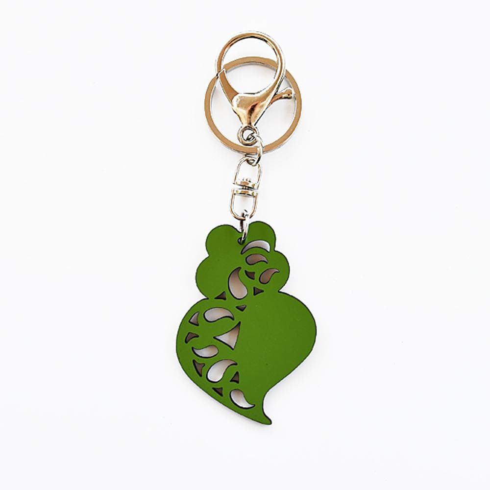 Coração de Viana I Key Ring - 11 colors Green