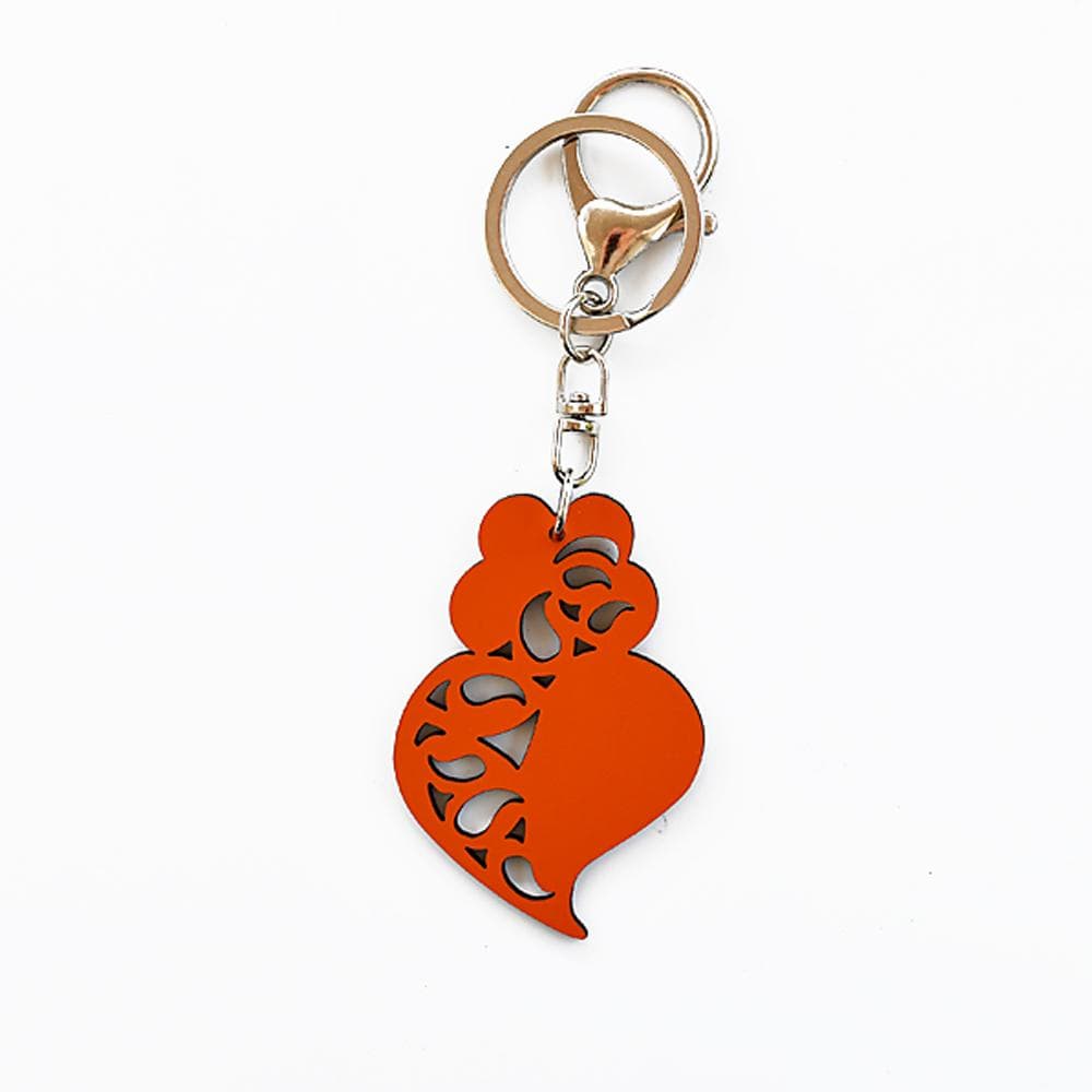 Coração de Viana I Key Ring - 11 colors Orange