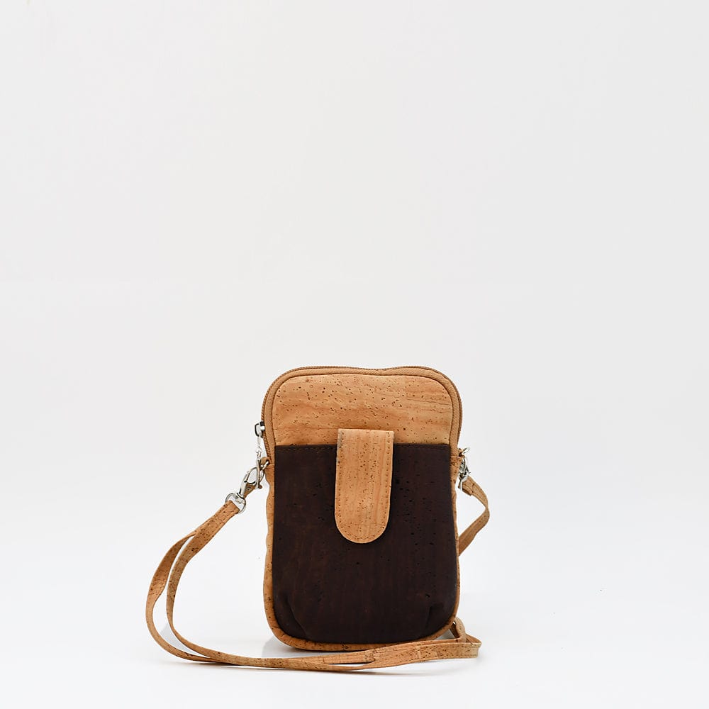 Cork Crossbody Bag Black