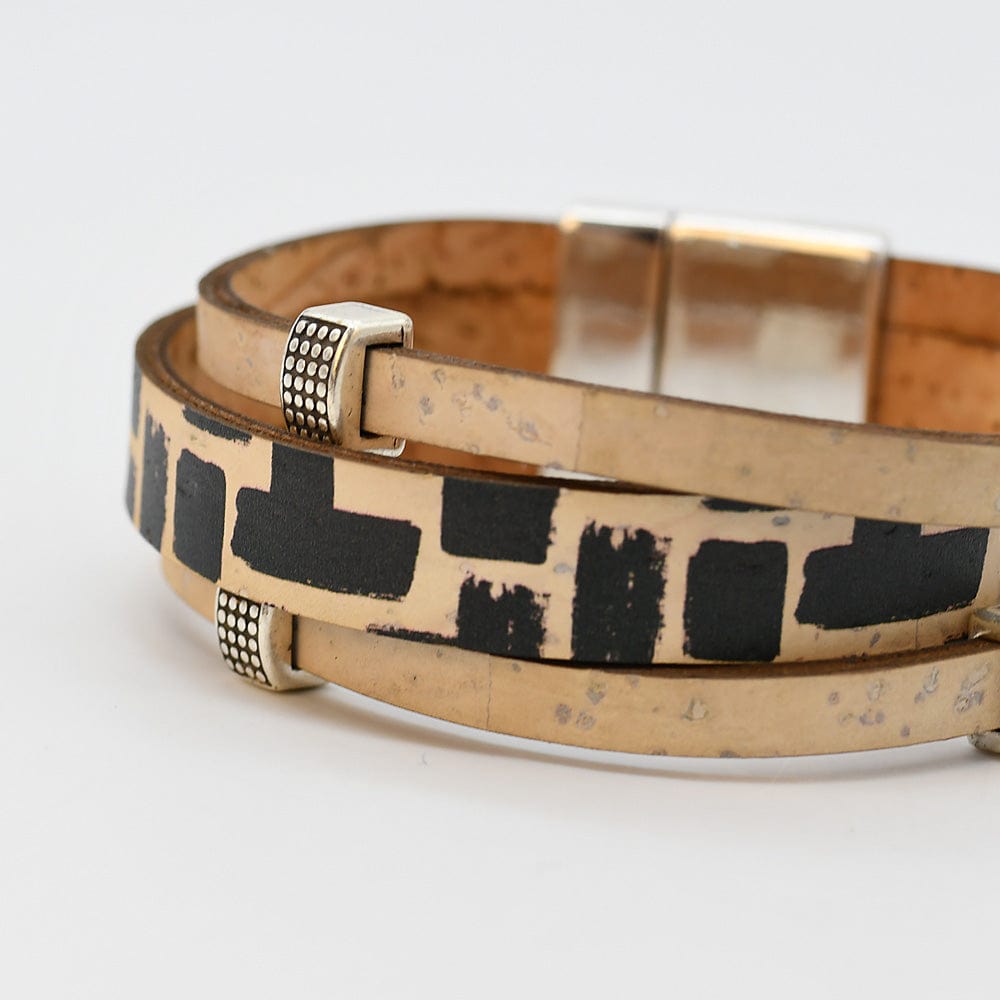 Cork Cuff Bracelet