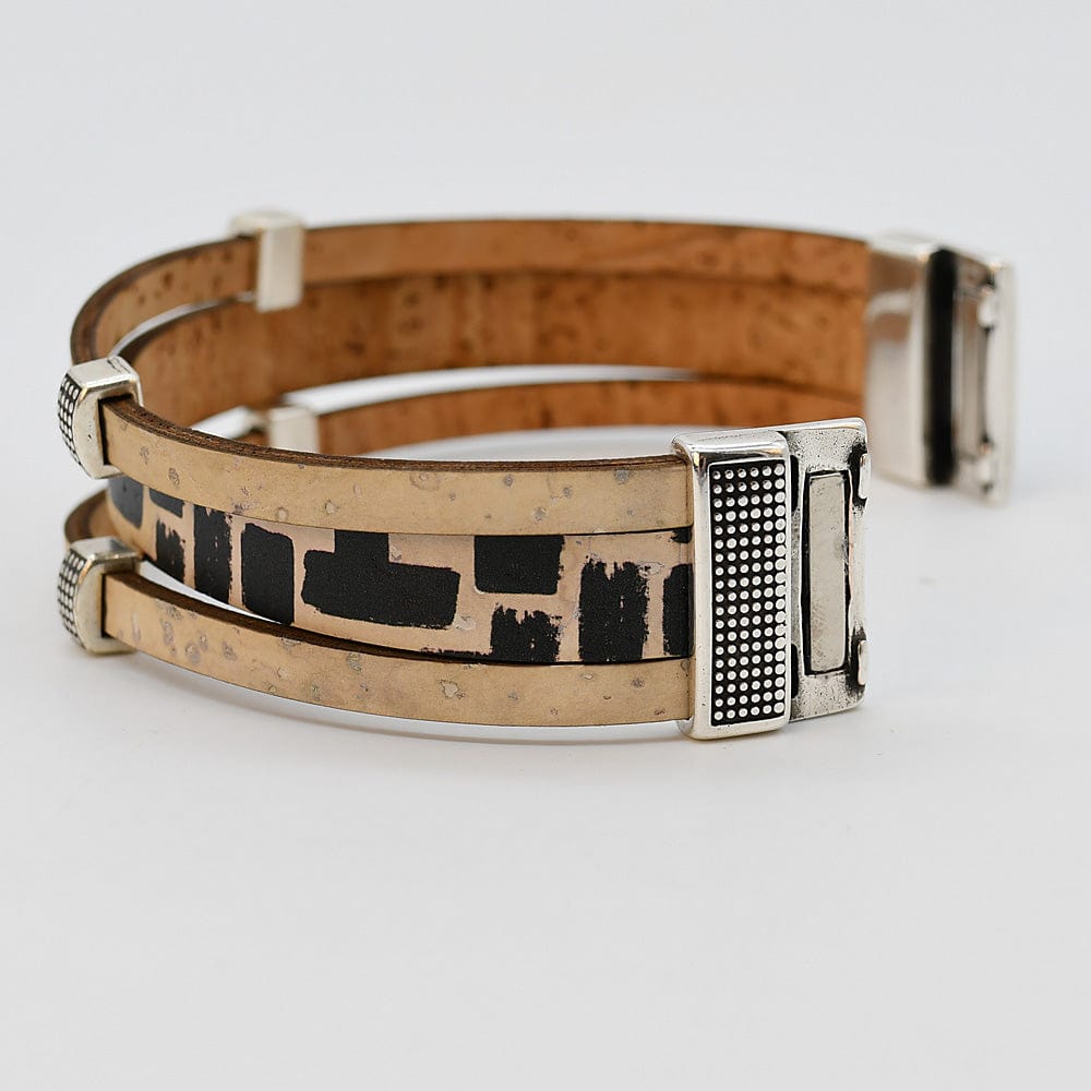 Cork Cuff Bracelet