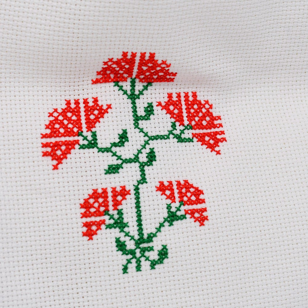 Cotton Embroidered Drawstring Sachet 14.8x11"