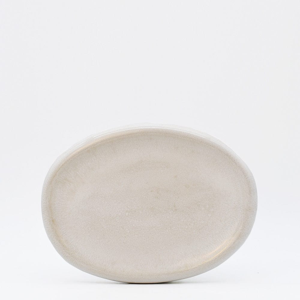 Cristal I Stoneware Serving Dish - White