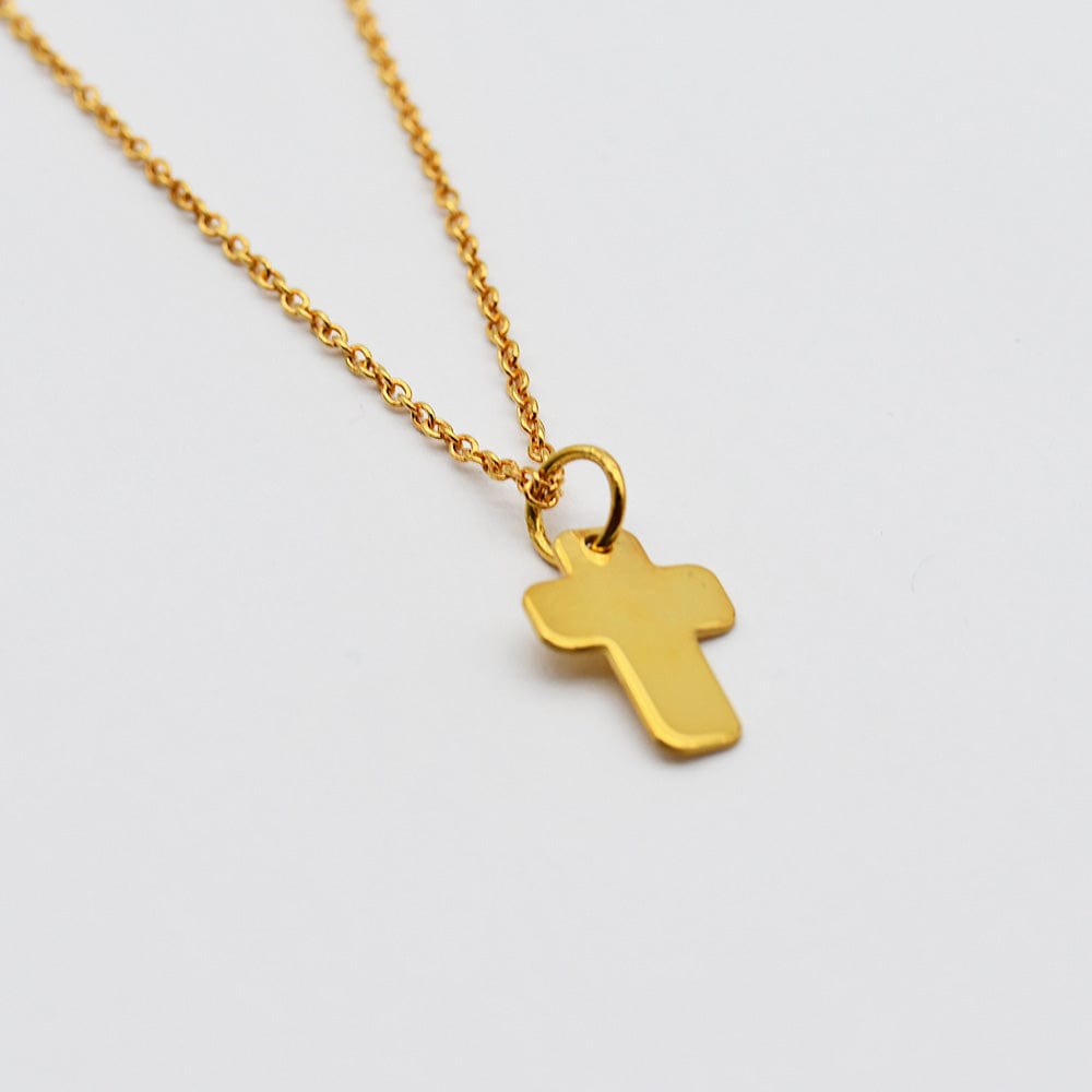 Cruz I Gold-plated Silver Charm 0.1 oz