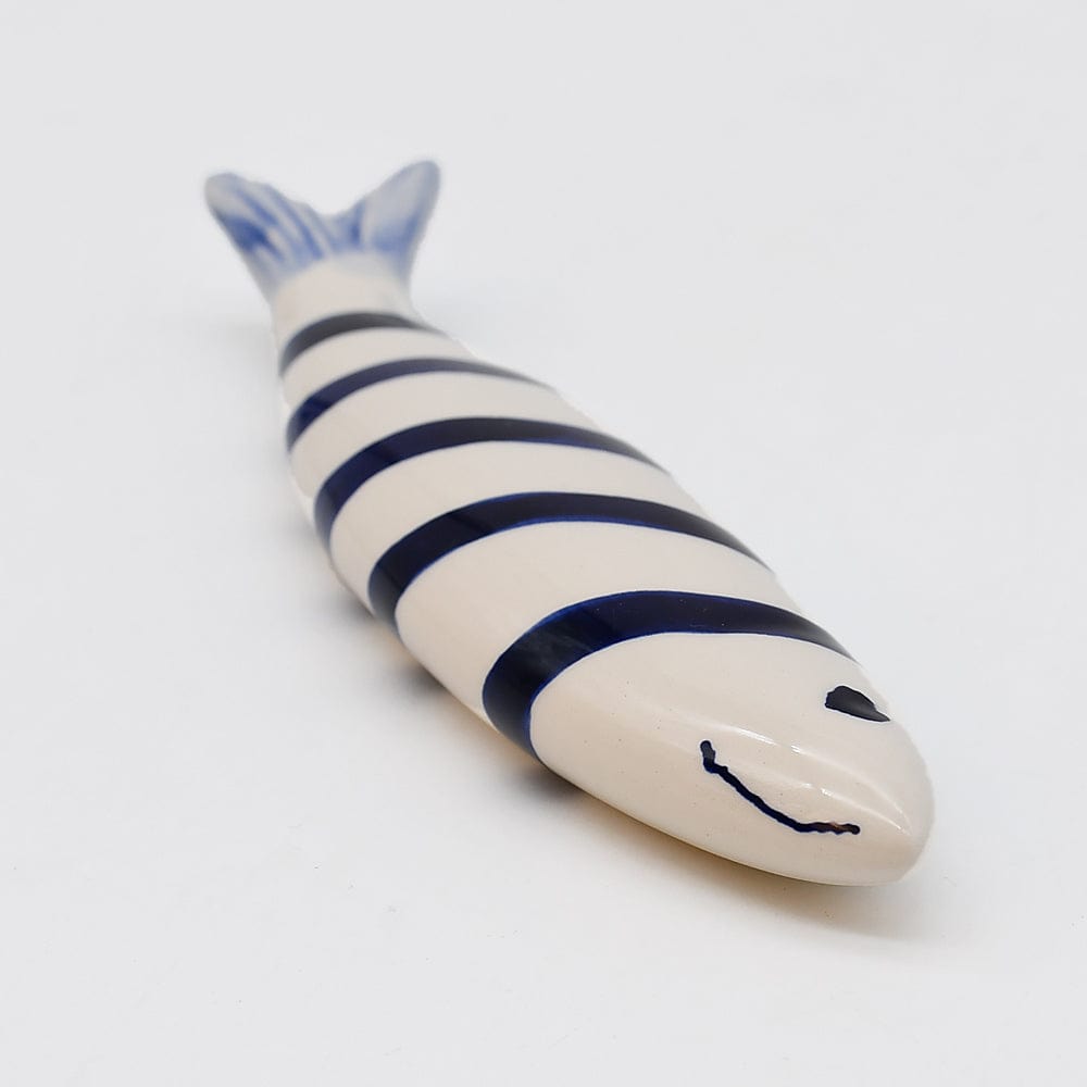Decorative Smiling Sardine - Blue