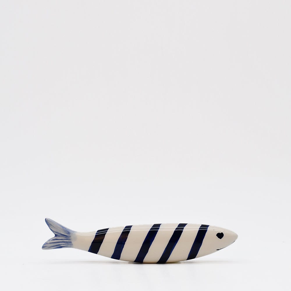 Decorative Smiling Sardine - Blue