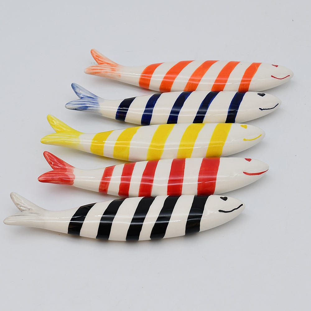 Decorative Smiling Sardine - Orange