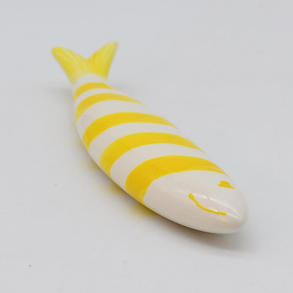 Decorative Smiling Sardine - Yellow