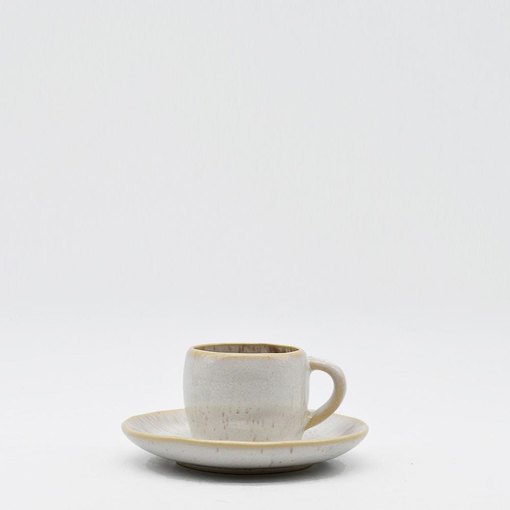 Eivissa | Cup and Saucer - White