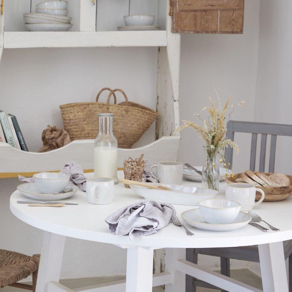 Eivissa I Dinner Plate 11'' - White