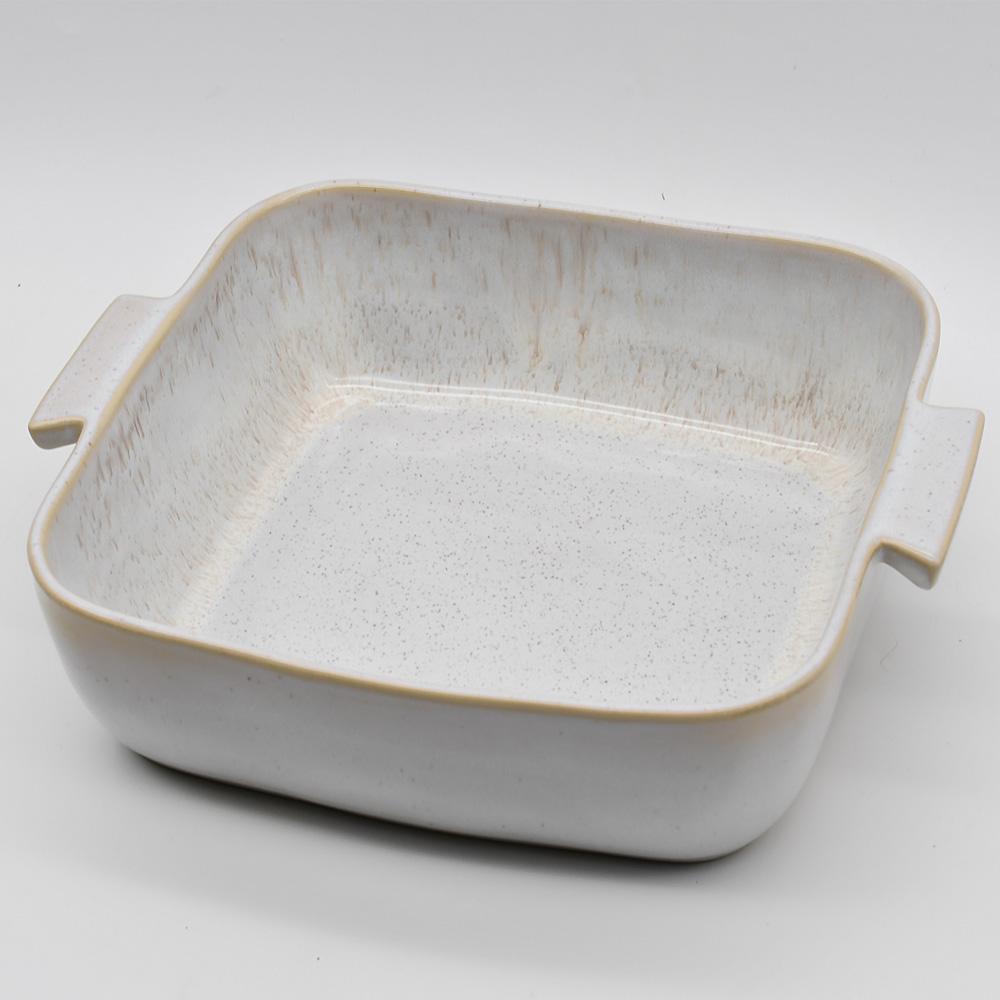 Eivissa I Stoneware Baking Dish - White