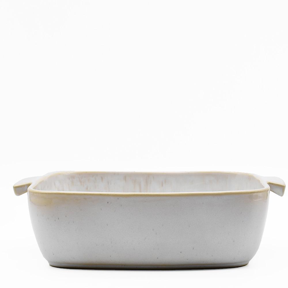 Eivissa I Stoneware Baking Dish - White