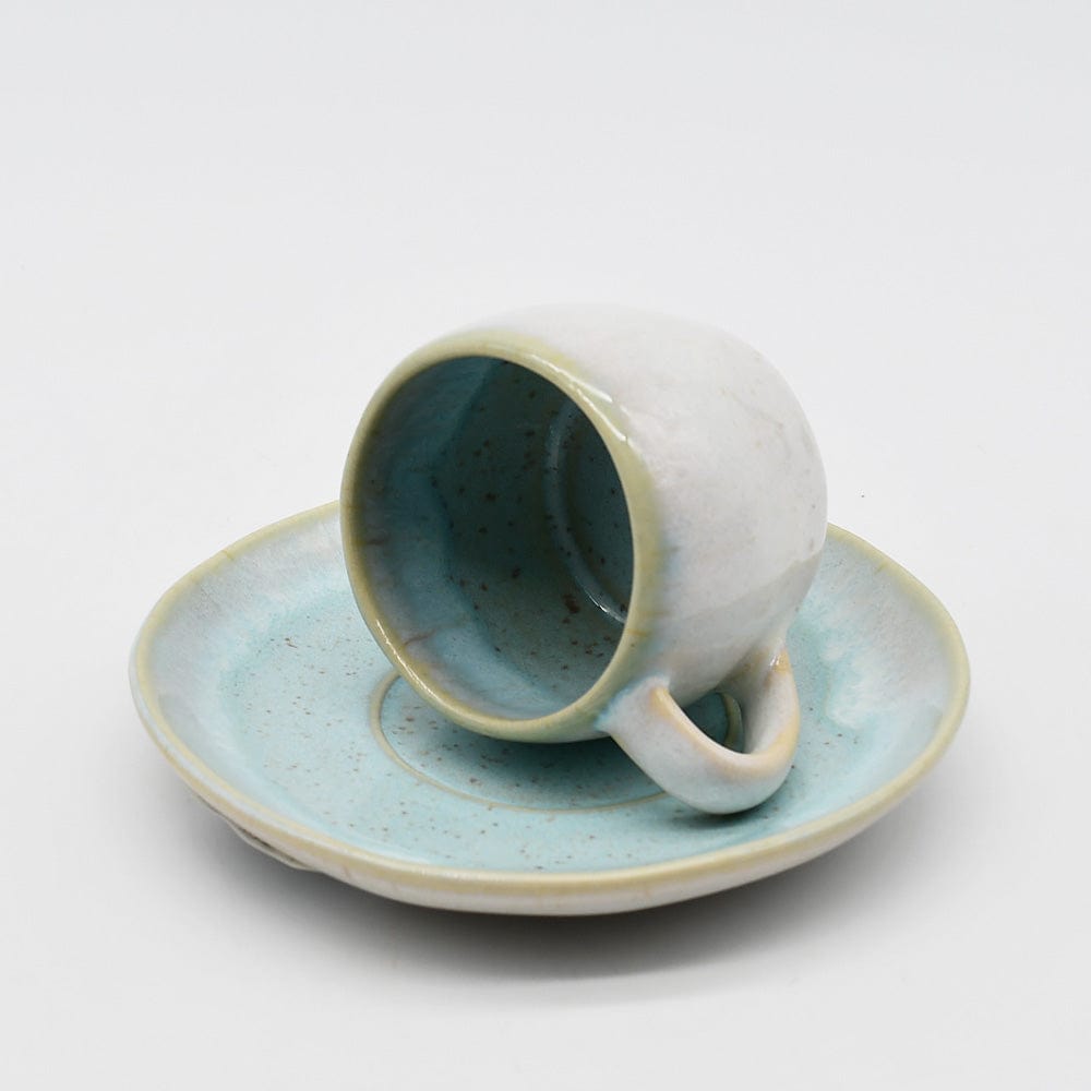 Eivissa | Mug and Saucer - Blue
