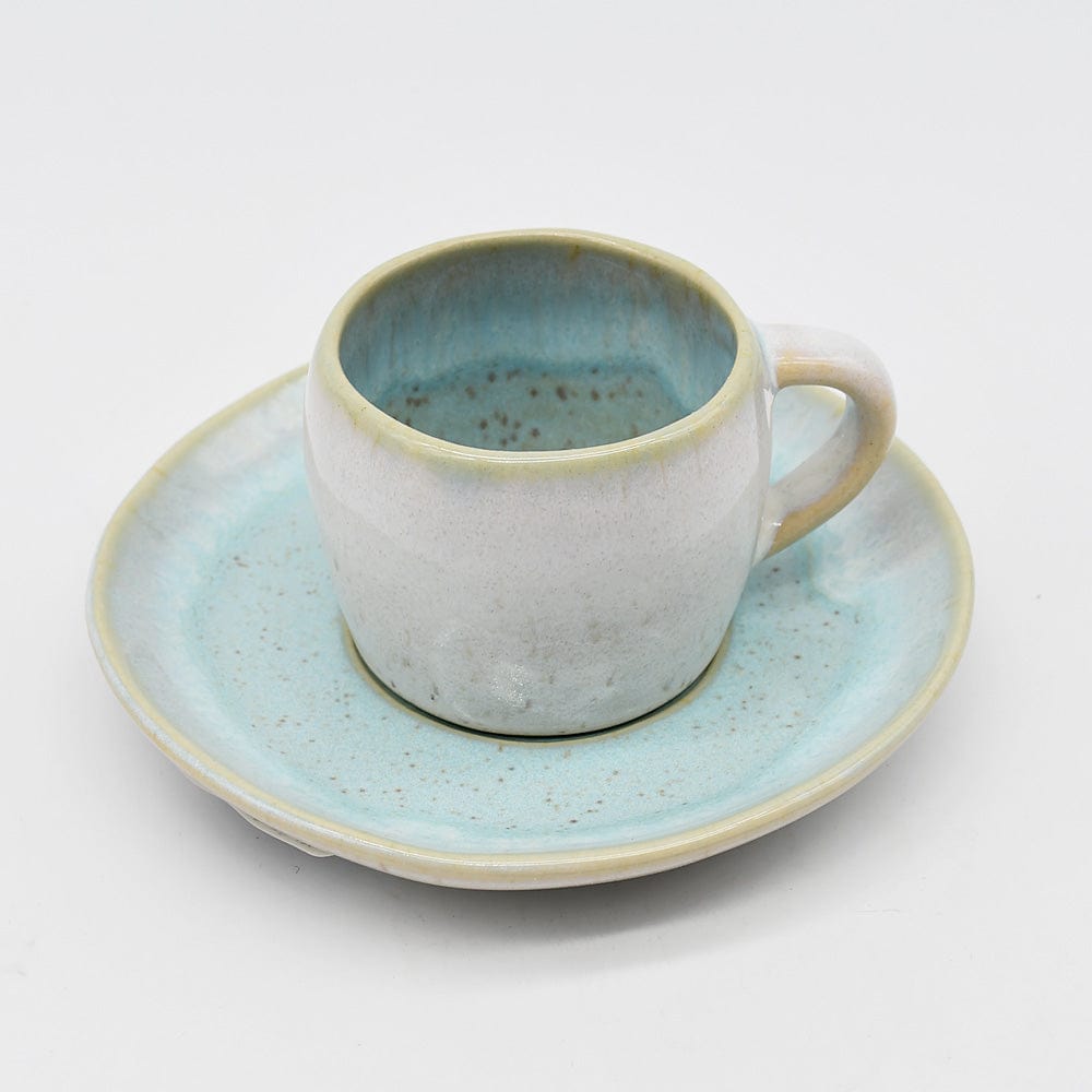 Eivissa | Mug and Saucer - Blue