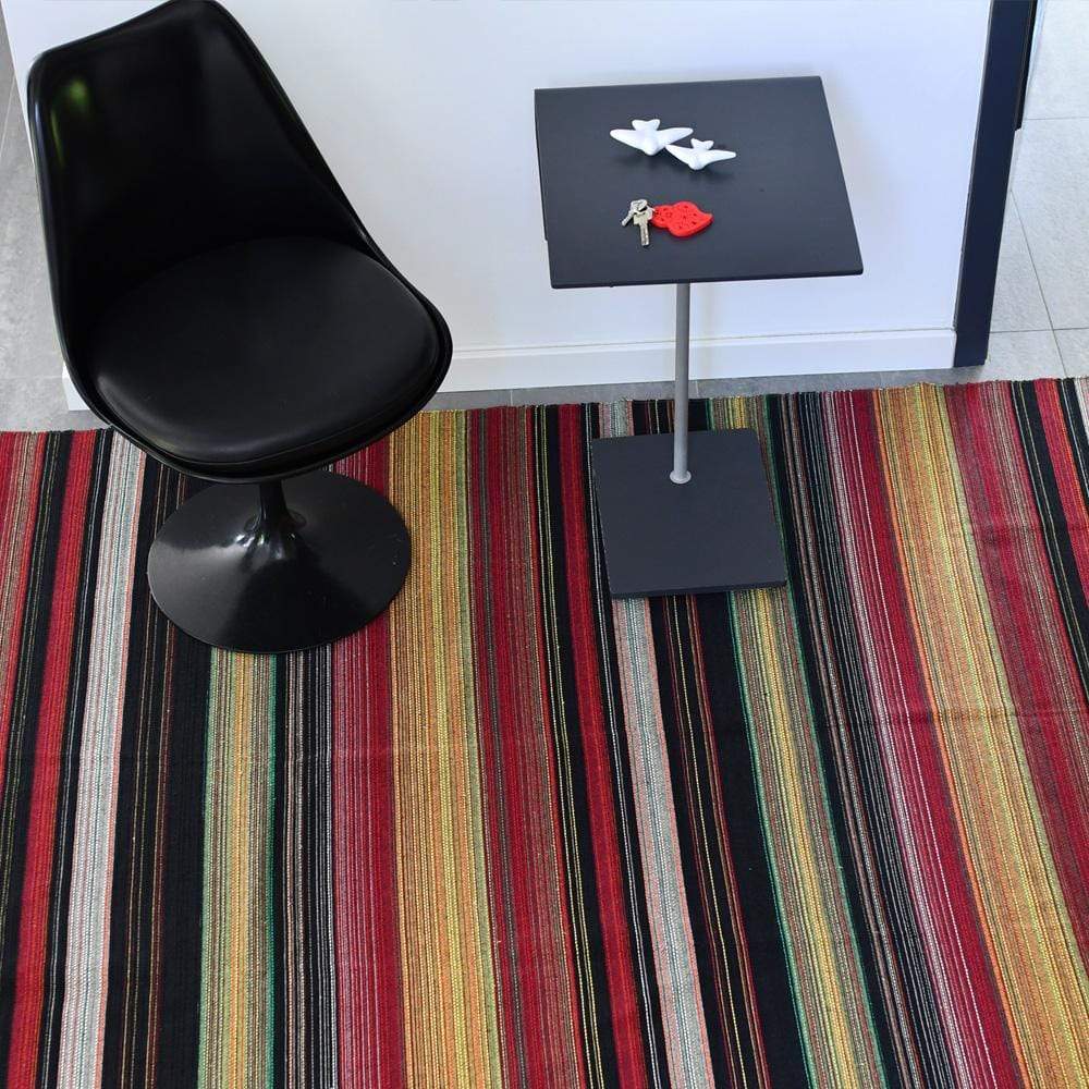 Fine Cotton Carpet 83x59'' - Red