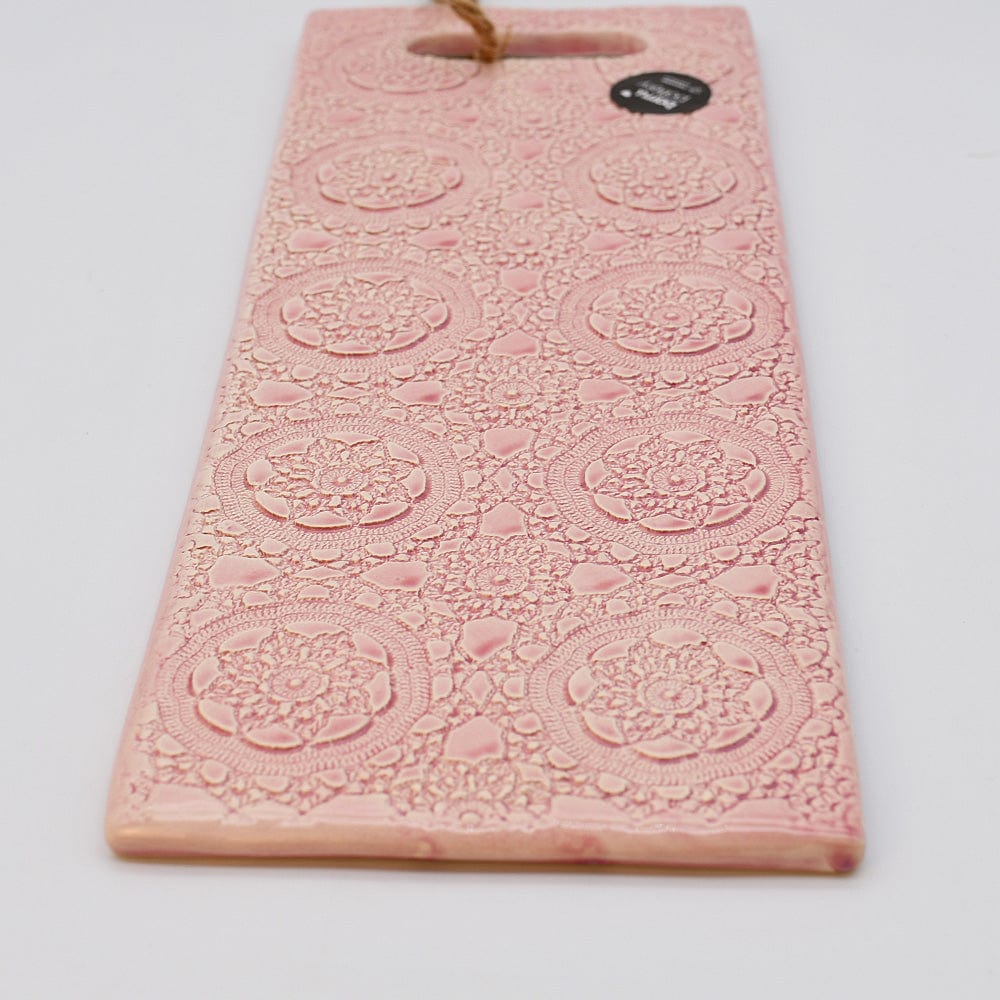 Flores I Pink tray