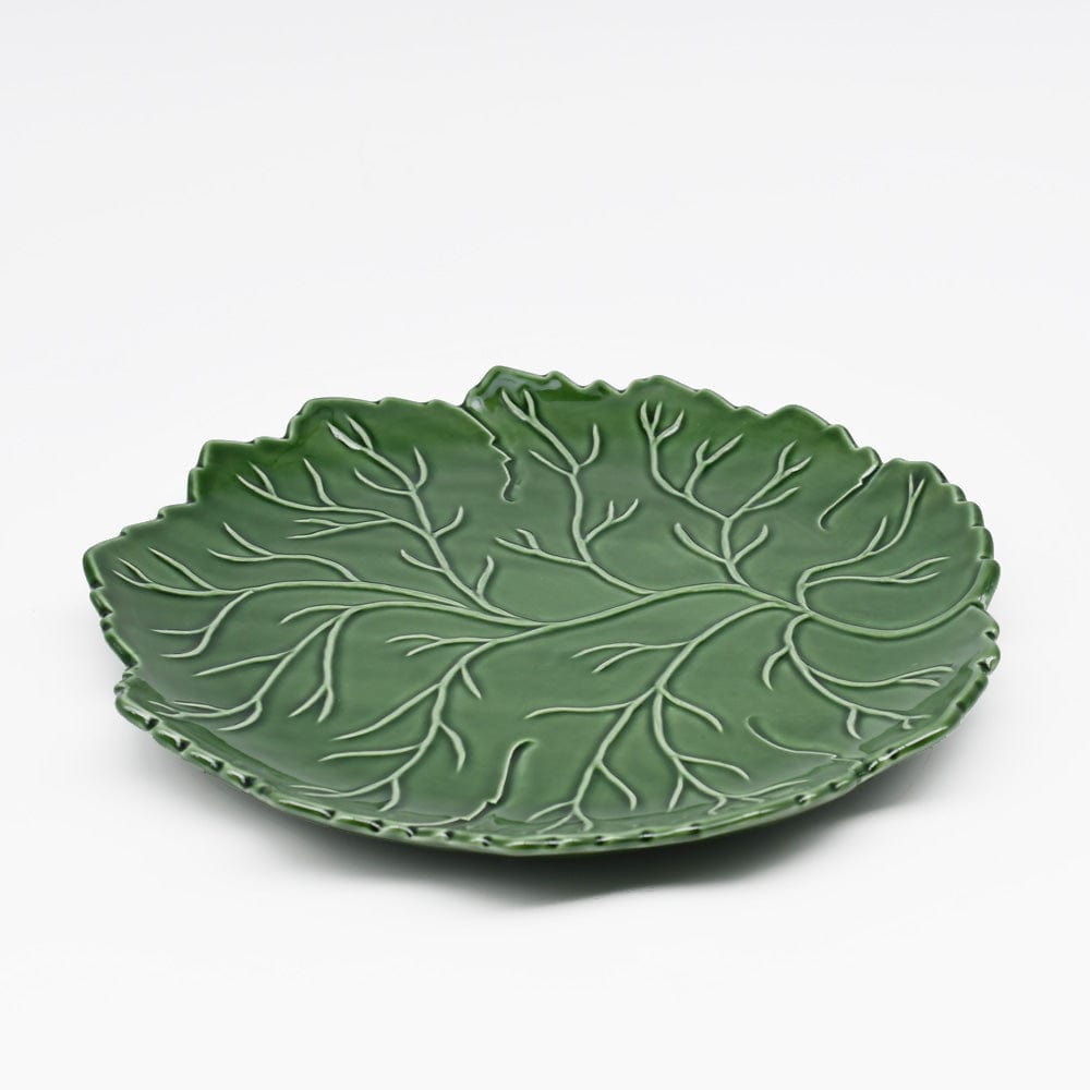 Folha I Ceramic Plate - 10.6"