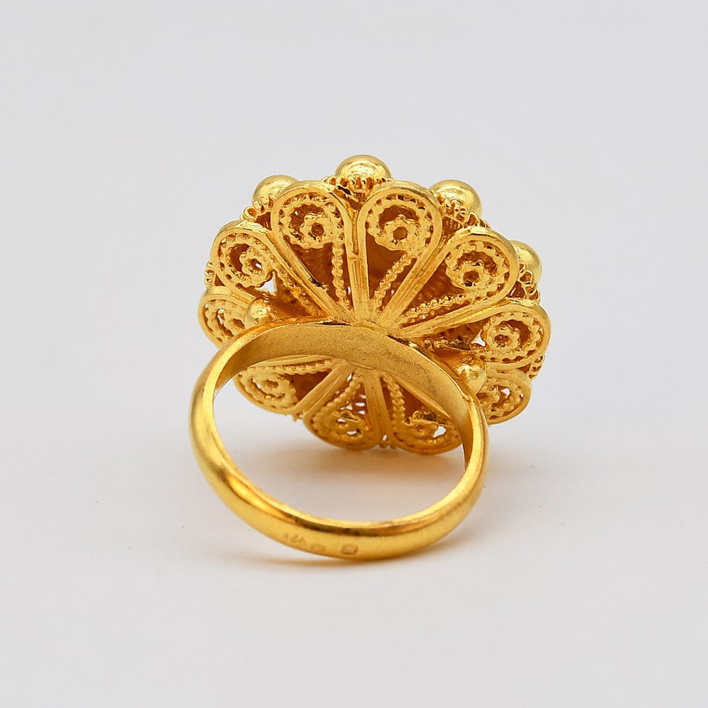 Gold-plated Silver Ring 0.3 oz
