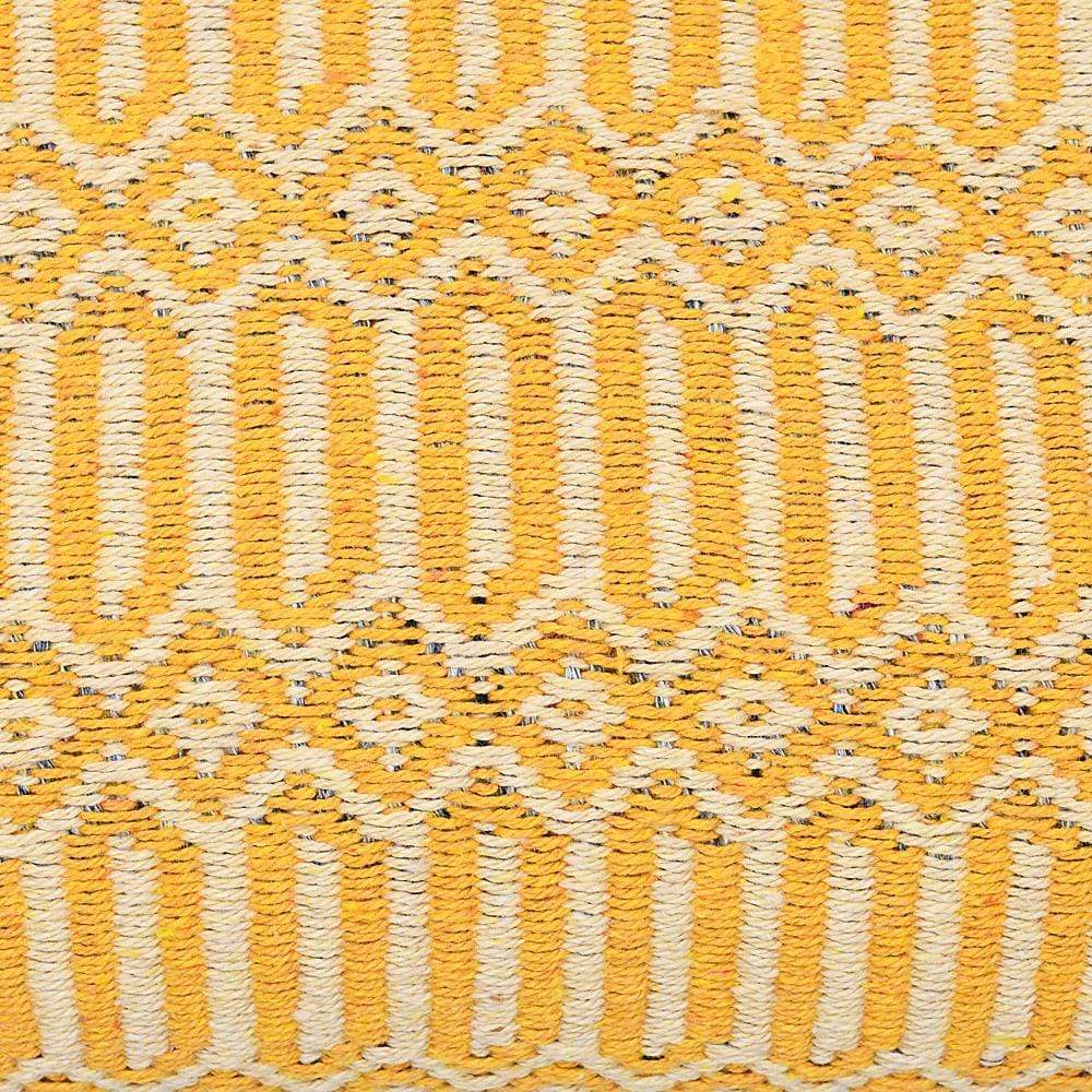 Hexa I Coton Blanket - Orange