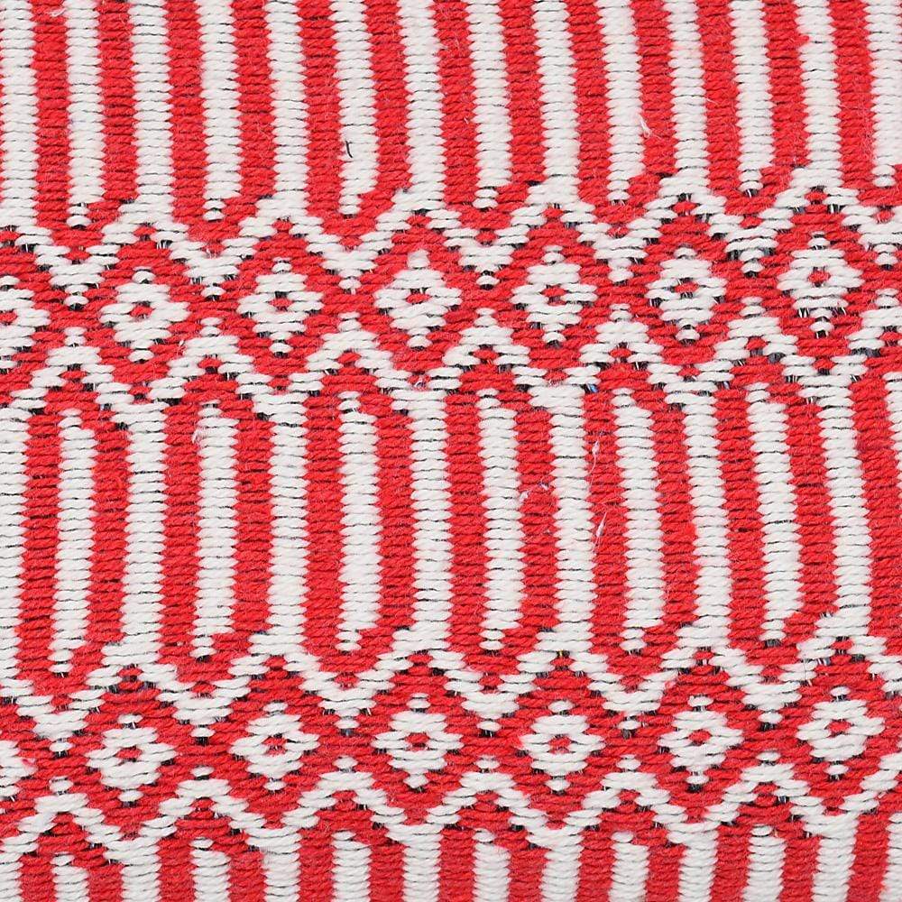 Hexa I Coton Blanket - Red